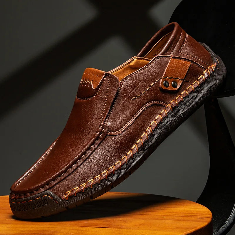 MOREL & LAURENT PARIS | MOCASSINS EN CUIR POUR HOMME CLASSIQUES