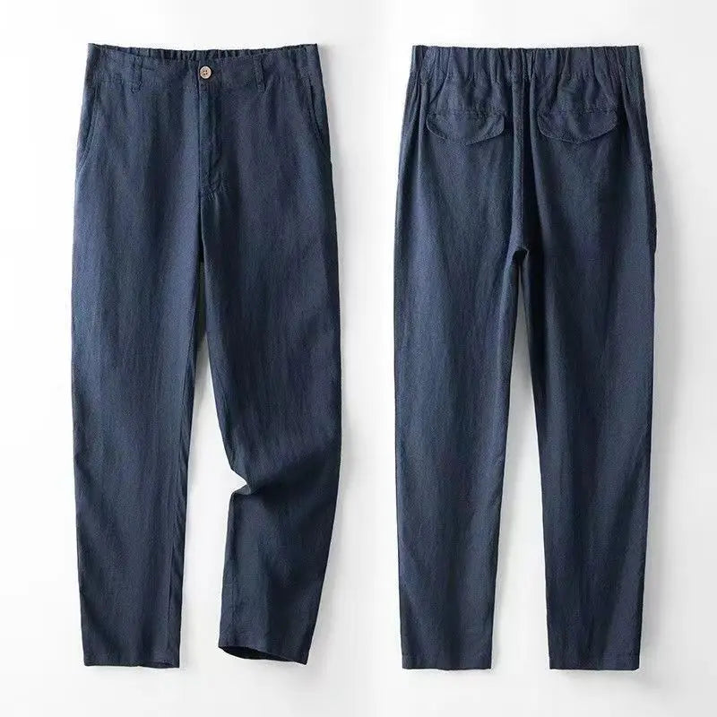 MOREL & LAURENT PARIS | OTTAVIO ROBE ÉLÉGANTE EN LIN
