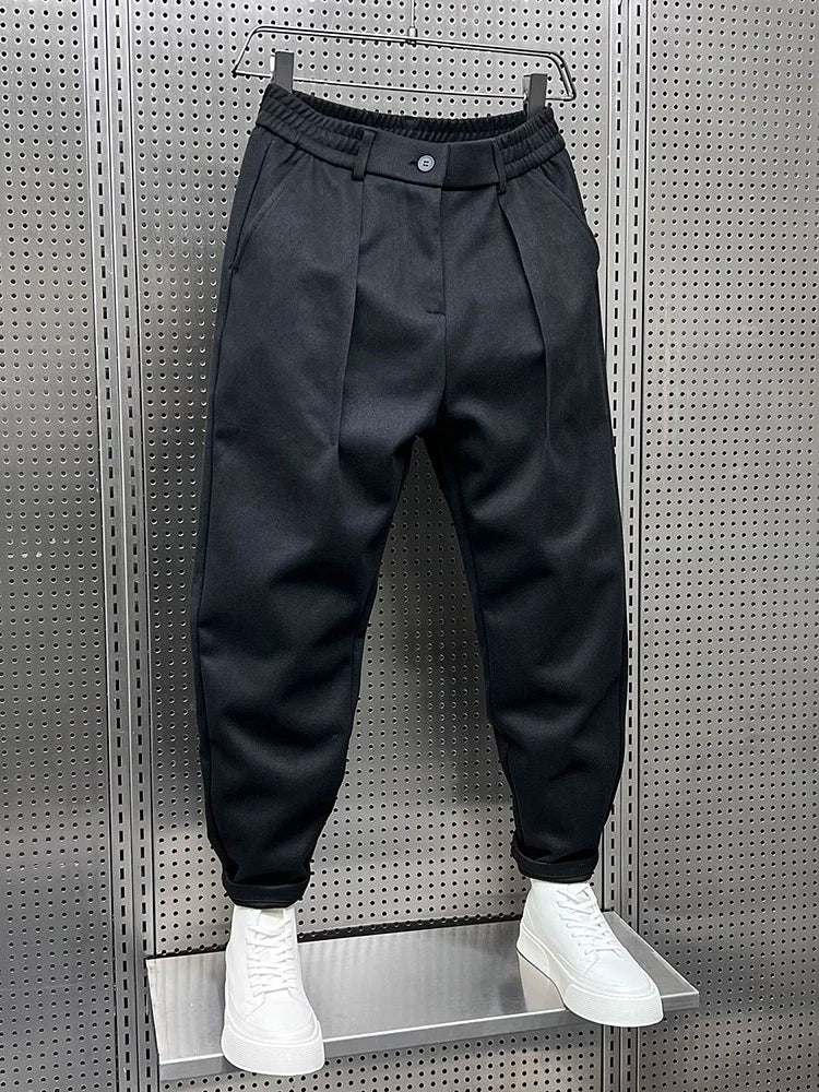 MOREL & LAURENT PARIS | PANTALONS TAPERED TEXTURÉS