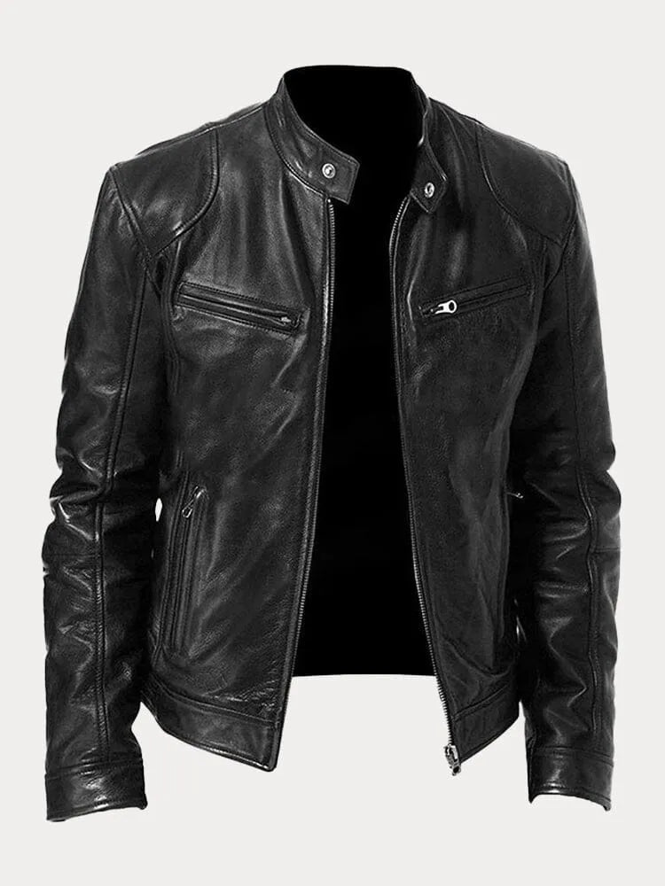 MOREL & LAURENT PARIS | VESTE DÉCONTRACTÉE EN CUIR