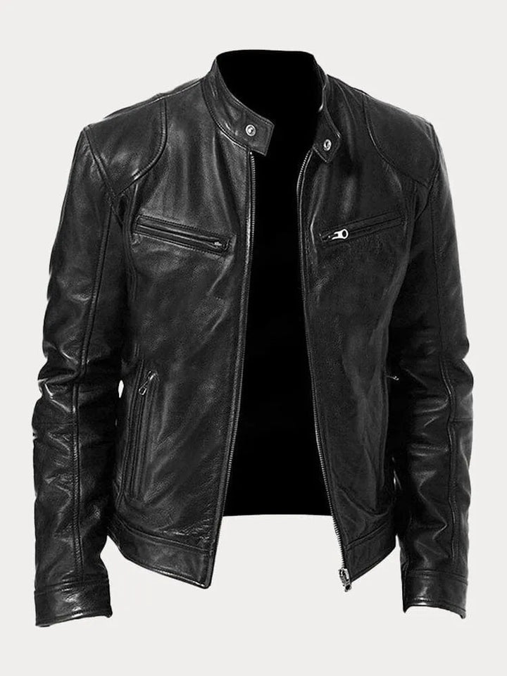 MOREL & LAURENT PARIS | VESTE DÉCONTRACTÉE EN CUIR