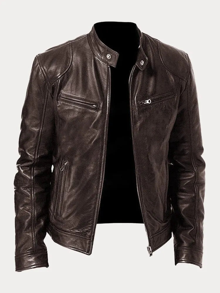 MOREL & LAURENT PARIS | VESTE DÉCONTRACTÉE EN CUIR
