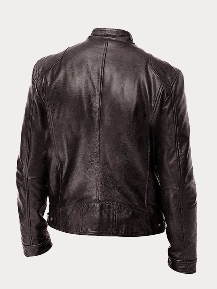 MOREL & LAURENT PARIS | VESTE DÉCONTRACTÉE EN CUIR