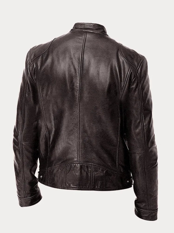 MOREL & LAURENT PARIS | VESTE DÉCONTRACTÉE EN CUIR