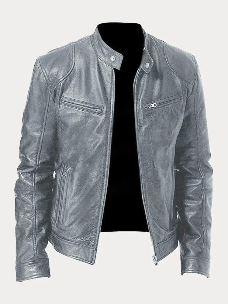 MOREL & LAURENT PARIS | VESTE DÉCONTRACTÉE EN CUIR