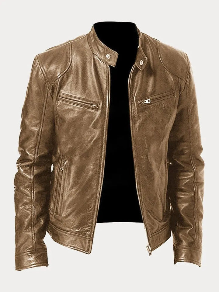 MOREL & LAURENT PARIS | VESTE DÉCONTRACTÉE EN CUIR
