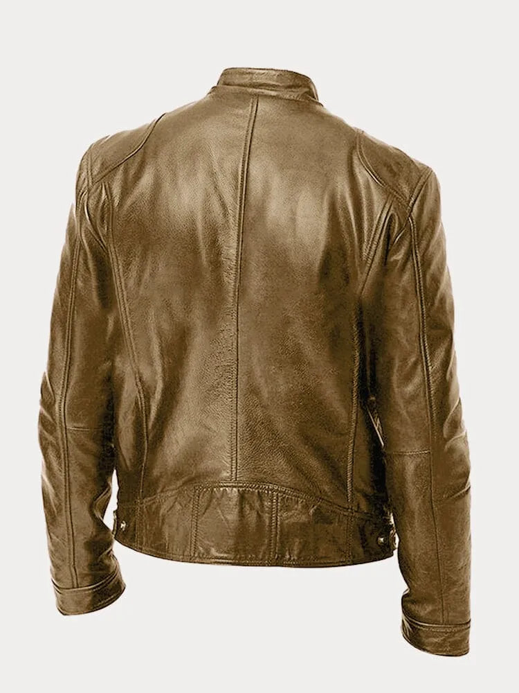 MOREL & LAURENT PARIS | VESTE DÉCONTRACTÉE EN CUIR