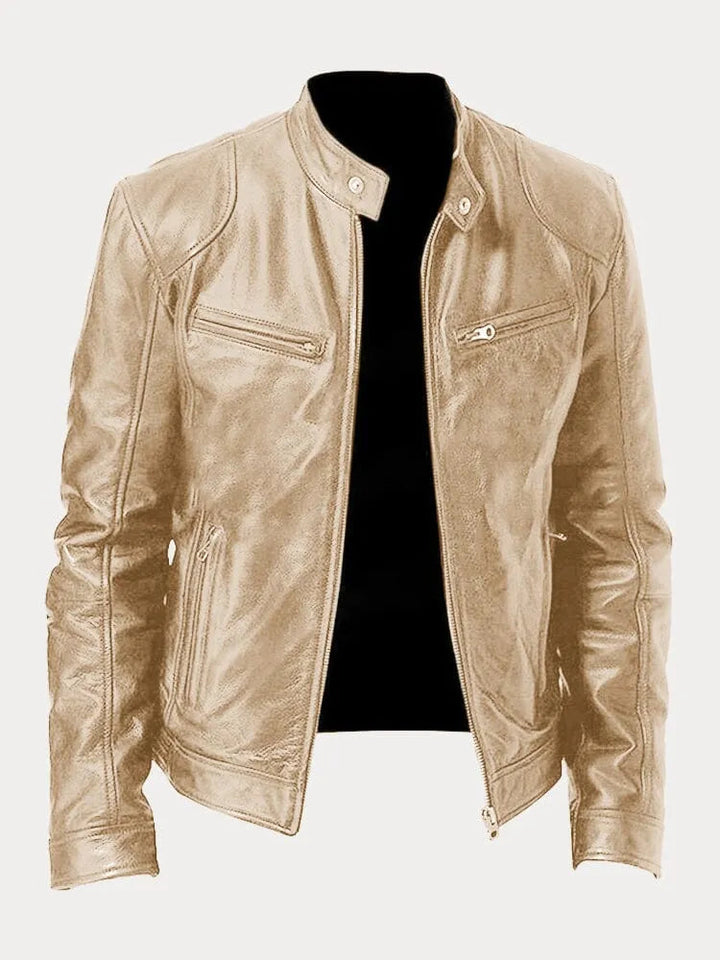 MOREL & LAURENT PARIS | VESTE DÉCONTRACTÉE EN CUIR
