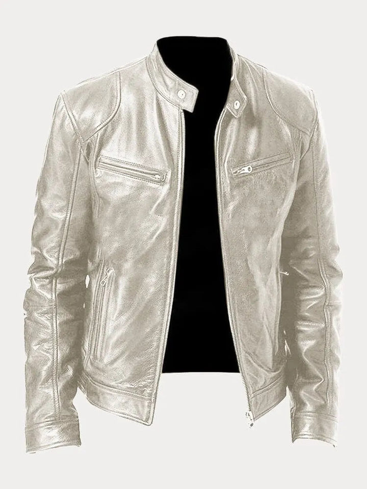 MOREL & LAURENT PARIS | VESTE DÉCONTRACTÉE EN CUIR