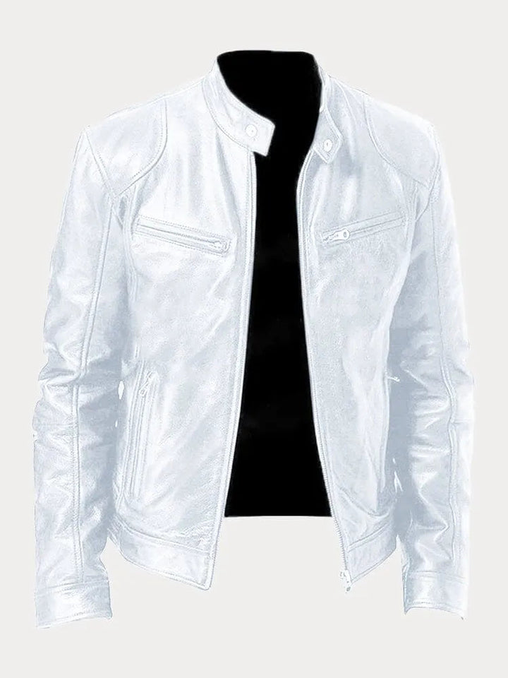 MOREL & LAURENT PARIS | VESTE DÉCONTRACTÉE EN CUIR