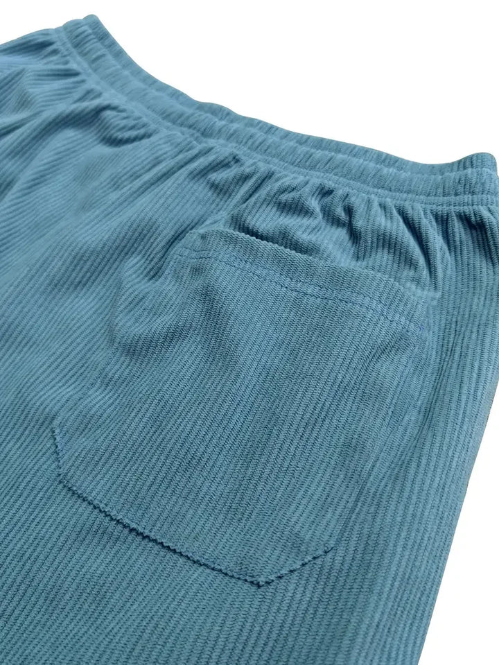 MOREL & LAURENT PARIS | PANTALON ÉLÉGANT EN VELOURS CÔTELÉ