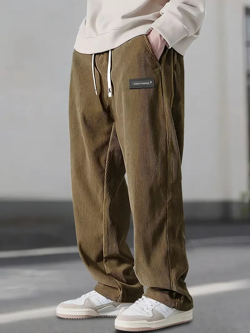 MOREL & LAURENT PARIS | PANTALON ÉLÉGANT EN VELOURS CÔTELÉ