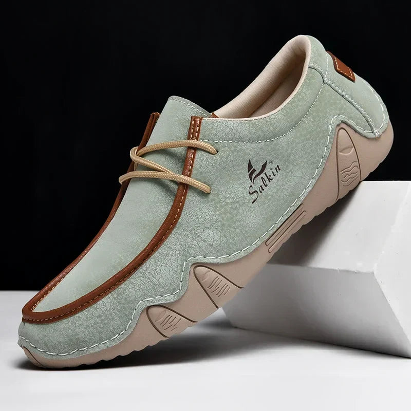 MOREL & LAURENT PARIS | CHAUSSURES ORTHOPÉDIQUES EN CUIR À AJUSTEMENT PRÉCIS