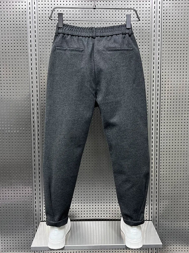 MOREL & LAURENT PARIS | PANTALONS TAPERED TEXTURÉS