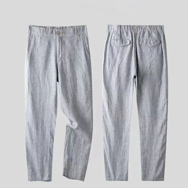 MOREL & LAURENT PARIS | OTTAVIO ROBE ÉLÉGANTE EN LIN