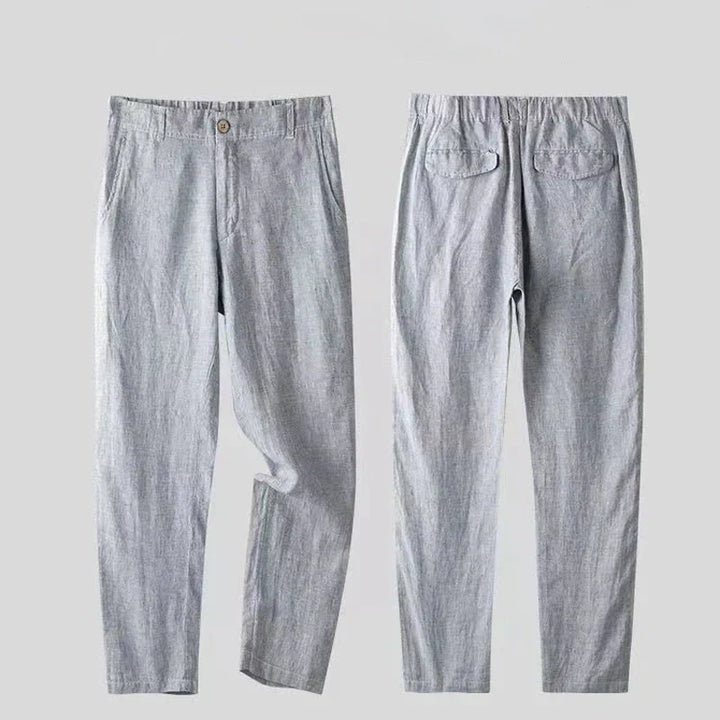 MOREL & LAURENT PARIS | OTTAVIO ROBE ÉLÉGANTE EN LIN