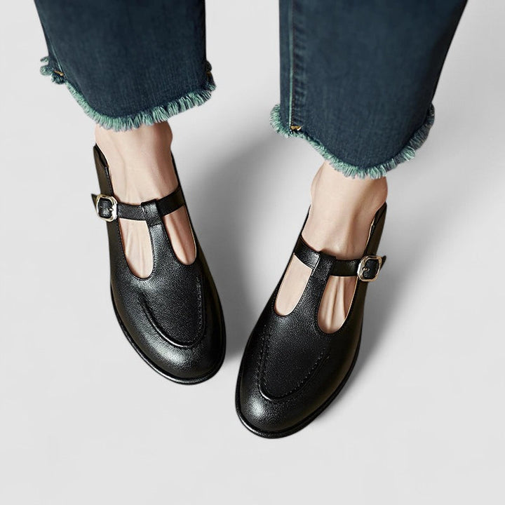 Camila | Chaussures orthopédiques Mary Jane à petit talon
