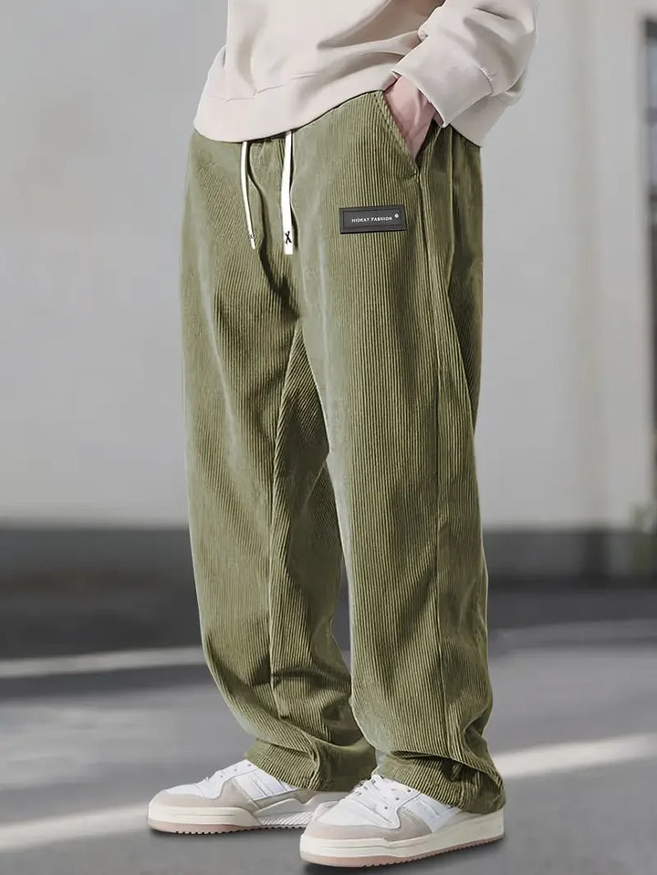 MOREL & LAURENT PARIS | PANTALON ÉLÉGANT EN VELOURS CÔTELÉ