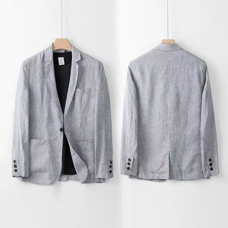 MOREL & LAURENT PARIS | OTTAVIO ROBE ÉLÉGANTE EN LIN