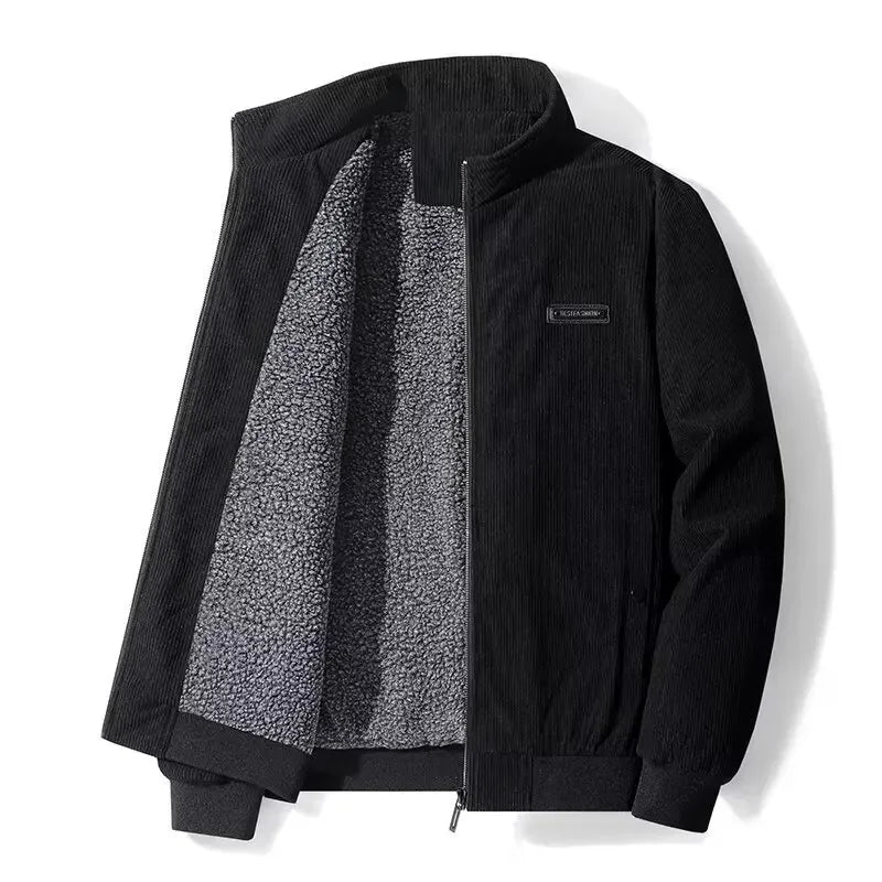 MOREL & LAURENT PARIS | VESTE EN CORDUROY AVEC DOUBLURE EN POLAIRE