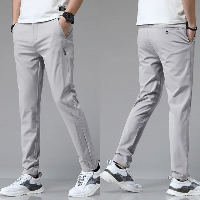 MOREL & LAURENT PARIS | PANTALON SLIMFIT ULTRA LÉGER POUR L'ÉTÉ ET LE SPORT