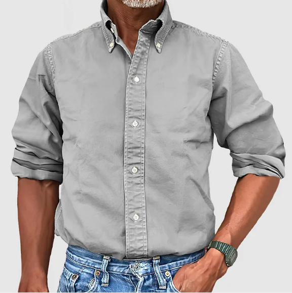 MOREL & LAURENT PARIS | CHEMISE À MANCHES LONGUES ANTI-PLIS POUR HOMME