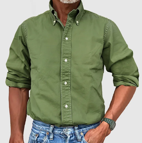 MOREL & LAURENT PARIS | CHEMISE À MANCHES LONGUES ANTI-PLIS POUR HOMME