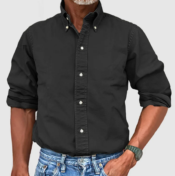 MOREL & LAURENT PARIS | CHEMISE À MANCHES LONGUES ANTI-PLIS POUR HOMME