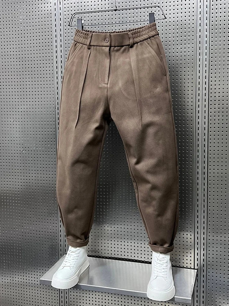 MOREL & LAURENT PARIS | PANTALONS TAPERED TEXTURÉS