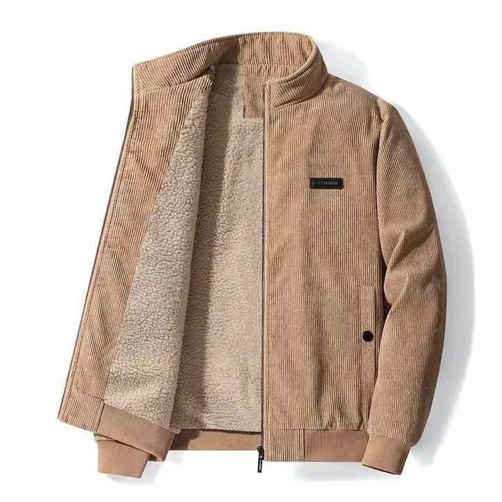 MOREL & LAURENT PARIS | VESTE EN CORDUROY AVEC DOUBLURE EN POLAIRE