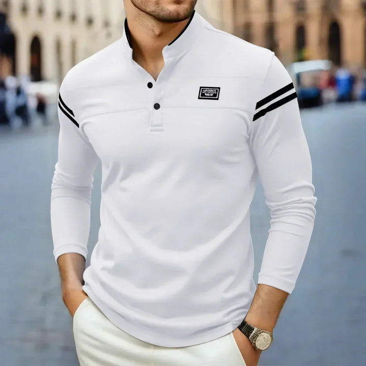 MOREL & LAURENT PARIS | T-SHIRT À MANCHES LONGUES MODERNE POUR HOMME