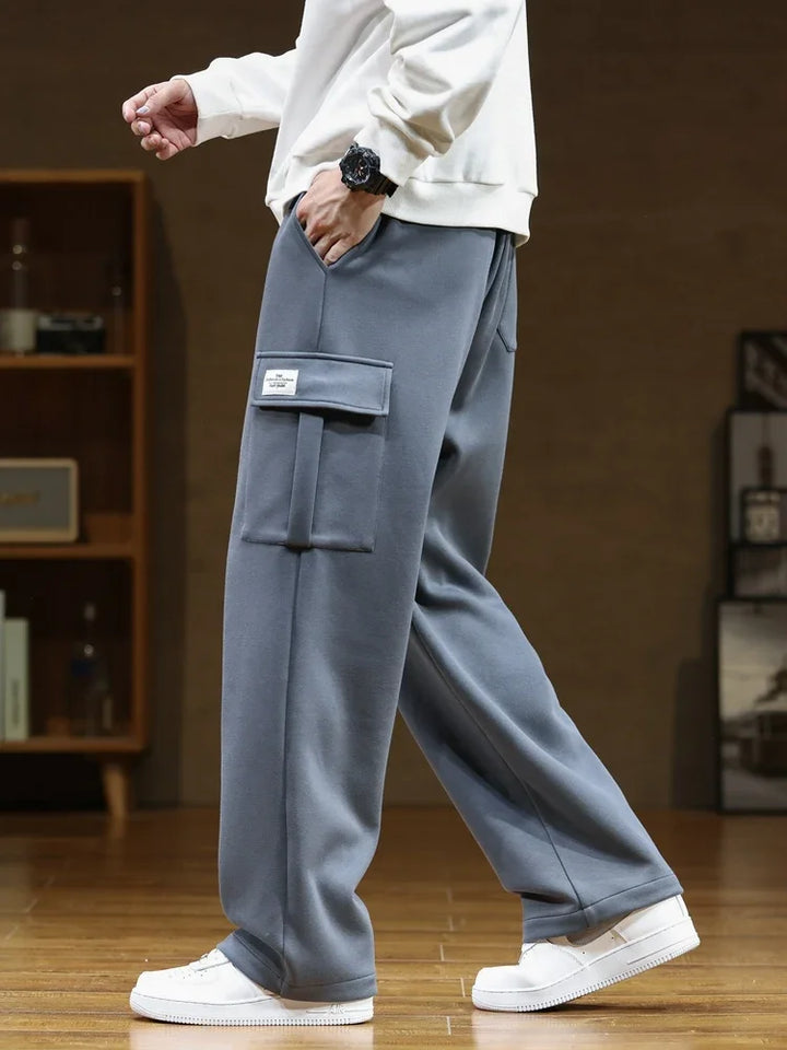 MOREL & LAURENT PARIS | PANTALON CARGO EN POLAIRE