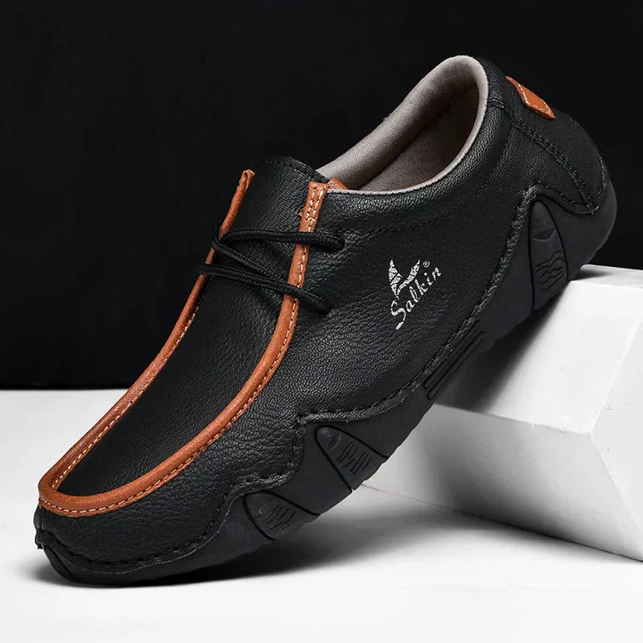MOREL & LAURENT PARIS | CHAUSSURES ORTHOPÉDIQUES EN CUIR À AJUSTEMENT PRÉCIS