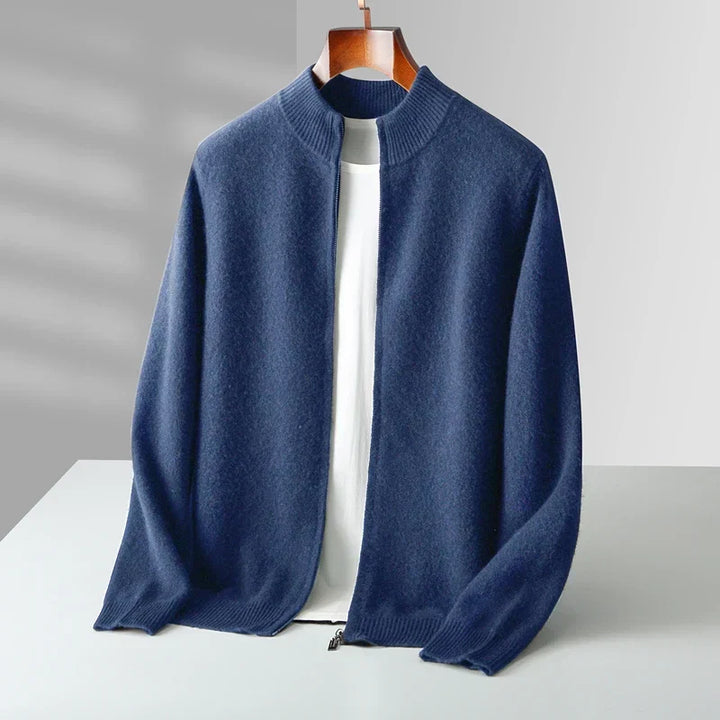 MOREL & LAURENT PARIS | GILET DE LUXE EN LAINE DE CACHEMIRE PREMIUM