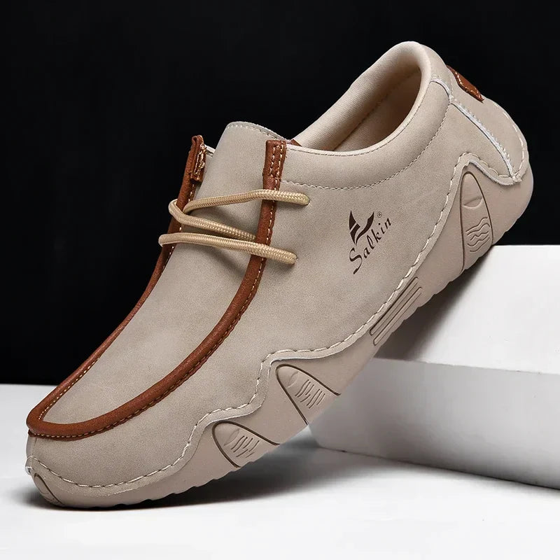 MOREL & LAURENT PARIS | CHAUSSURES ORTHOPÉDIQUES EN CUIR À AJUSTEMENT PRÉCIS