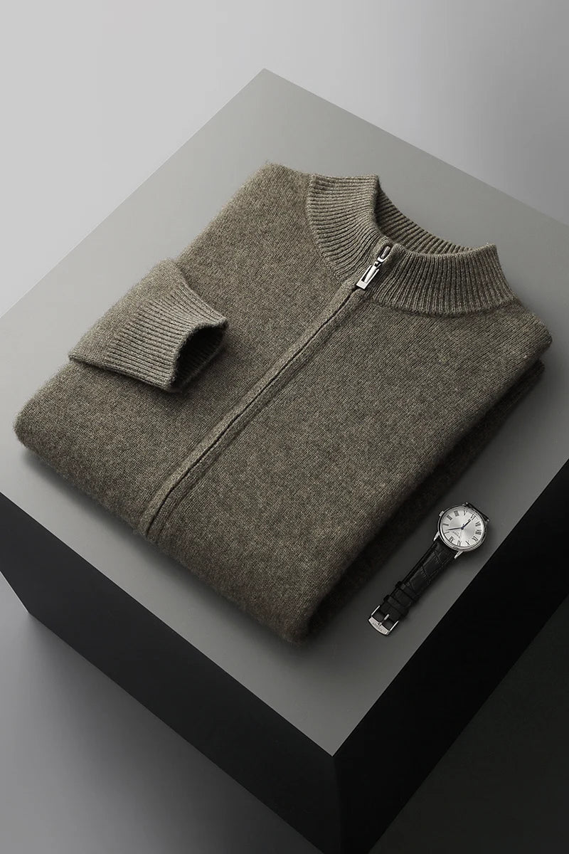 MOREL & LAURENT PARIS | GILET DE LUXE EN LAINE DE CACHEMIRE PREMIUM