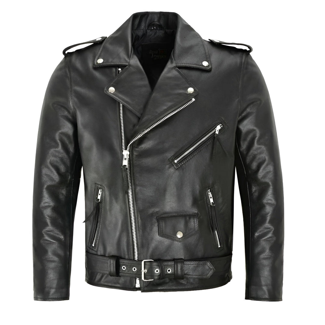 MOREL & LAURENT PARIS | VESTE EN CUIR POUR HOMME CLASSIQUE