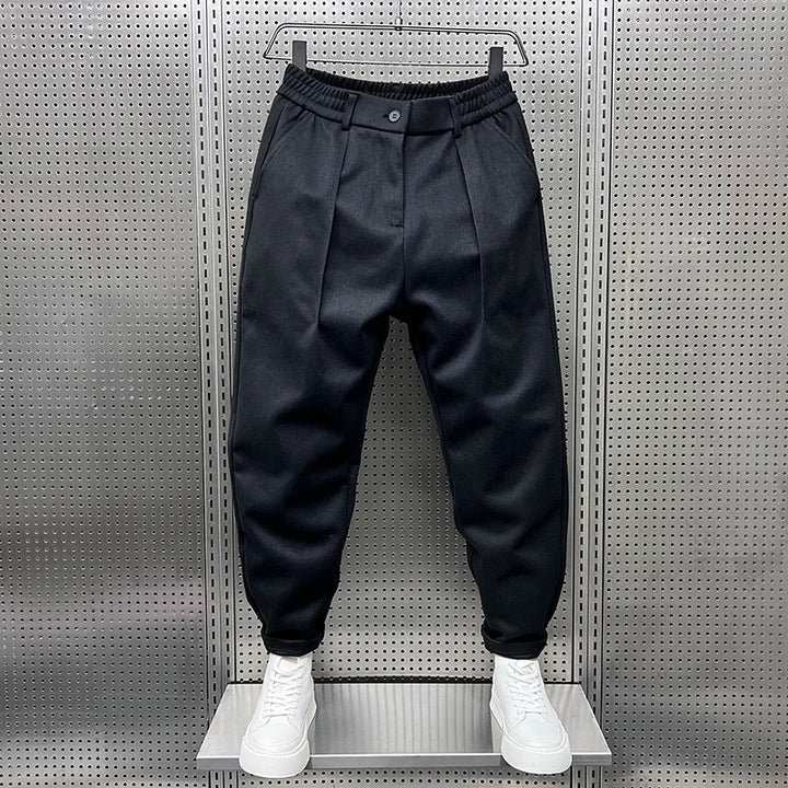 MOREL & LAURENT PARIS | PANTALONS TAPERED TEXTURÉS