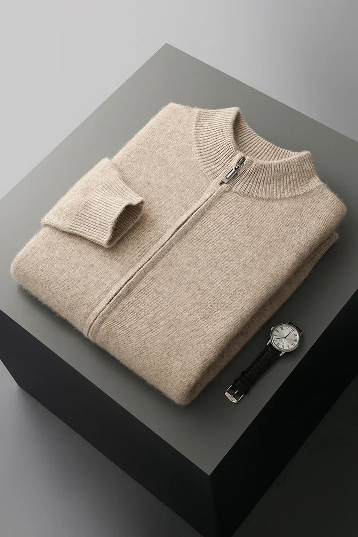 MOREL & LAURENT PARIS | GILET DE LUXE EN LAINE DE CACHEMIRE PREMIUM