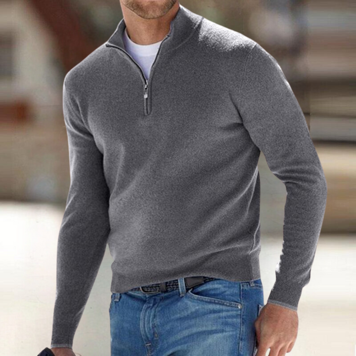 MOREL & LAURENT PARIS | PULL ZIPPÉ POUR HOMME