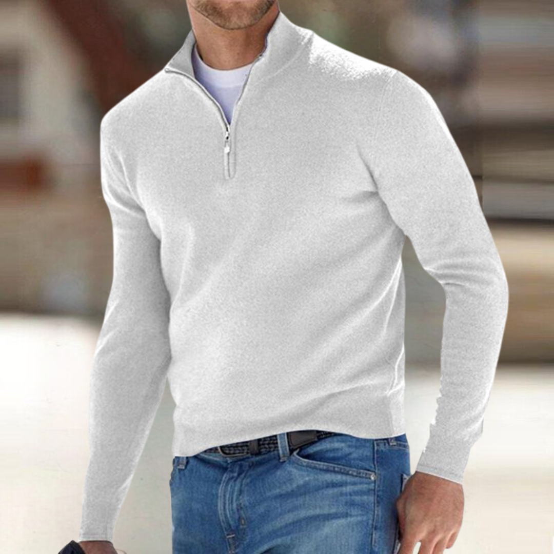 MOREL & LAURENT PARIS | PULL ZIPPÉ POUR HOMME
