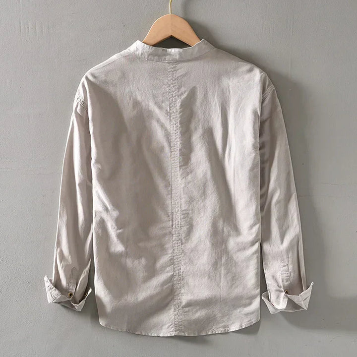 MOREL & LAURENT PARIS | CHEMISE EN LIN POUR HOMME