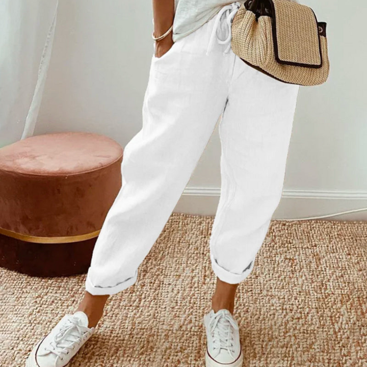 MOREL & LAURENT PARIS | Pantalon élégant coton