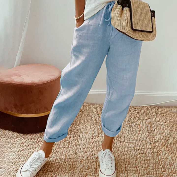 MOREL & LAURENT PARIS | Pantalon élégant coton