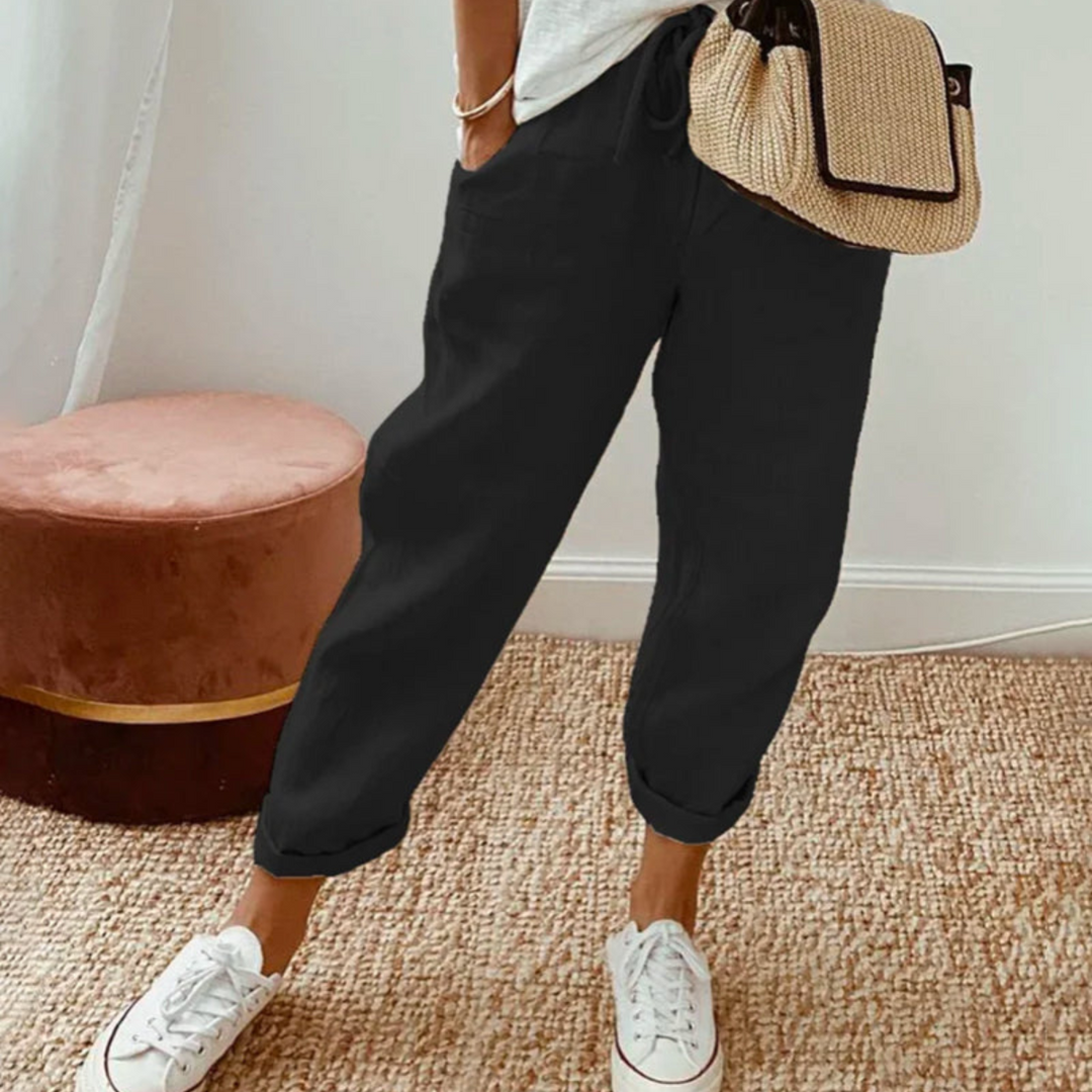 MOREL & LAURENT PARIS | Pantalon élégant coton