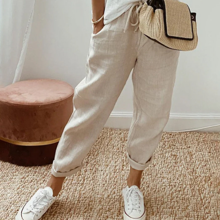 MOREL & LAURENT PARIS | Pantalon élégant coton