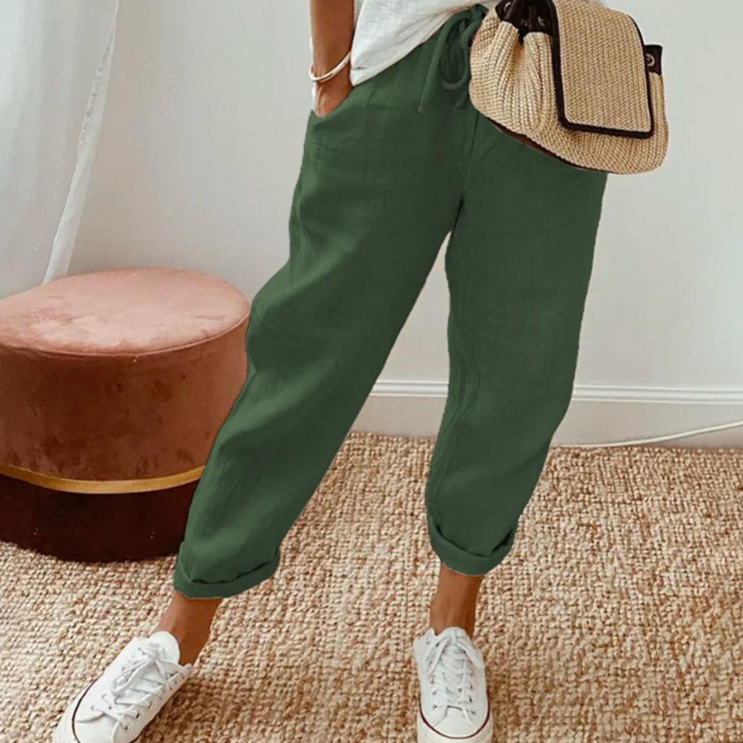 MOREL & LAURENT PARIS | Pantalon élégant coton