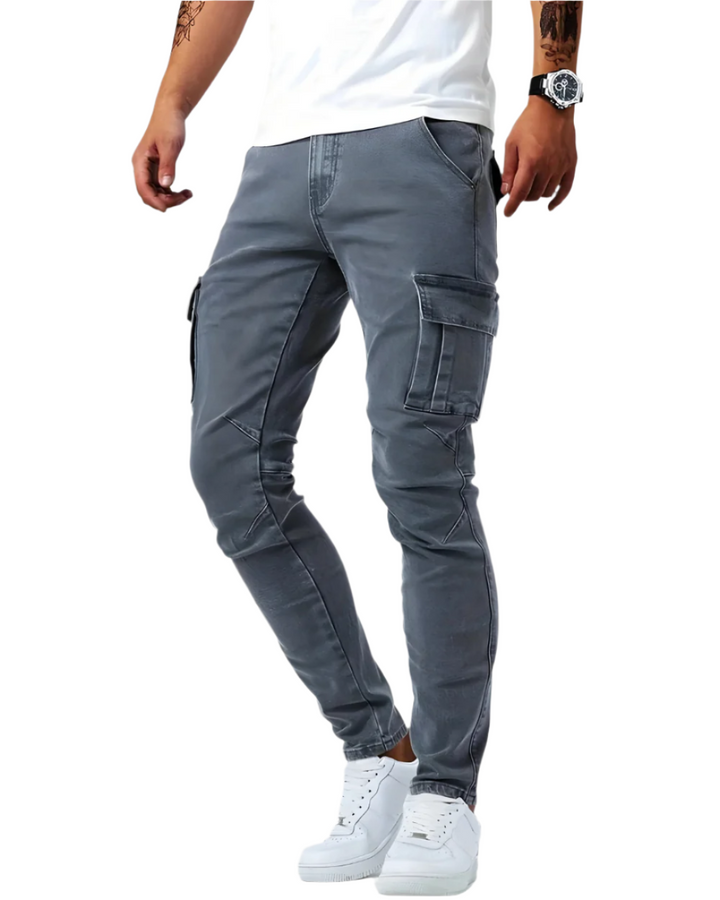 MOREL & LAURENT PARIS | PANTALON CARGO STRETCH