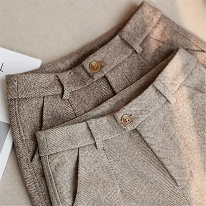 MOREL & LAURENT PARIS | PANTALONS ÉLÉGANTS EN PURE LAINE SUR MESURE