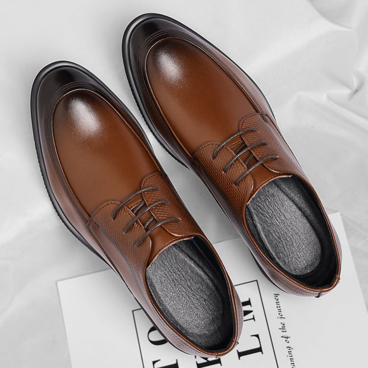MOREL & LAURENT PARIS | OXFORD EN CUIR LUCIDE